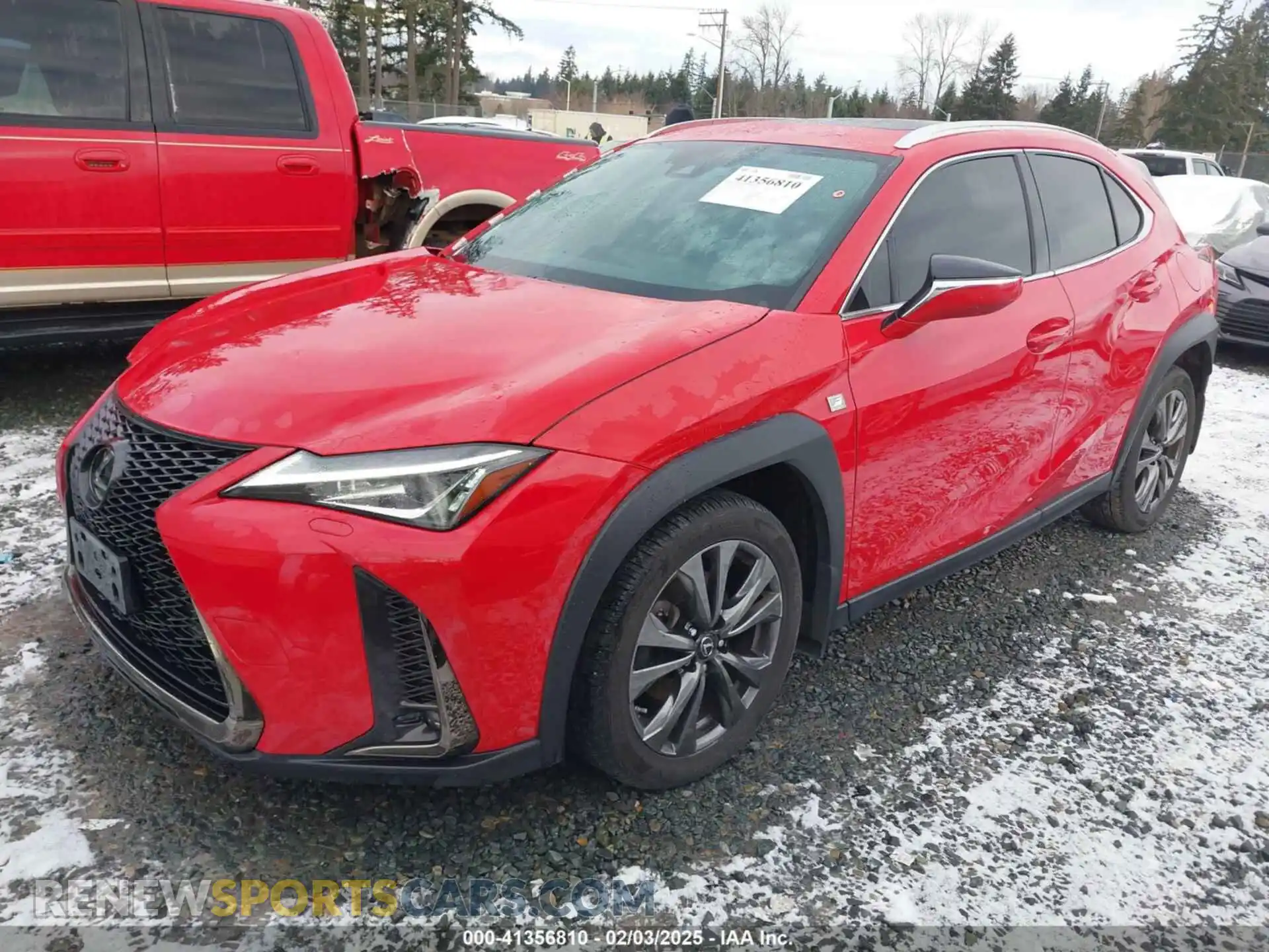 2 Photograph of a damaged car JTHY3JBH4K2010636 LEXUS UX 200 2019