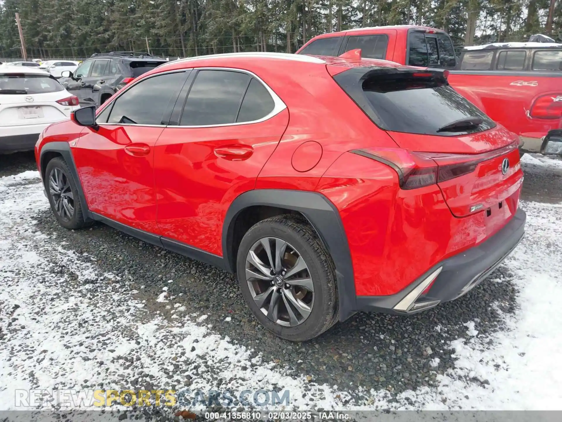 3 Photograph of a damaged car JTHY3JBH4K2010636 LEXUS UX 200 2019