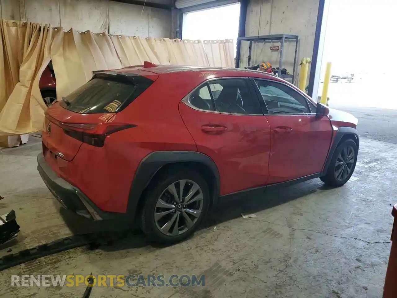 3 Photograph of a damaged car JTHY3JBH4K2016646 LEXUS UX 200 2019