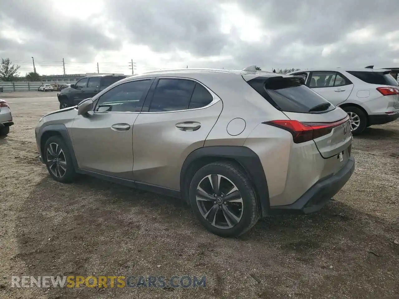 2 Photograph of a damaged car JTHY3JBH4K2020373 LEXUS UX 200 2019