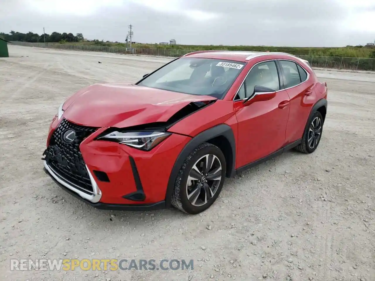 2 Photograph of a damaged car JTHY3JBH5K2015943 LEXUS UX 200 2019