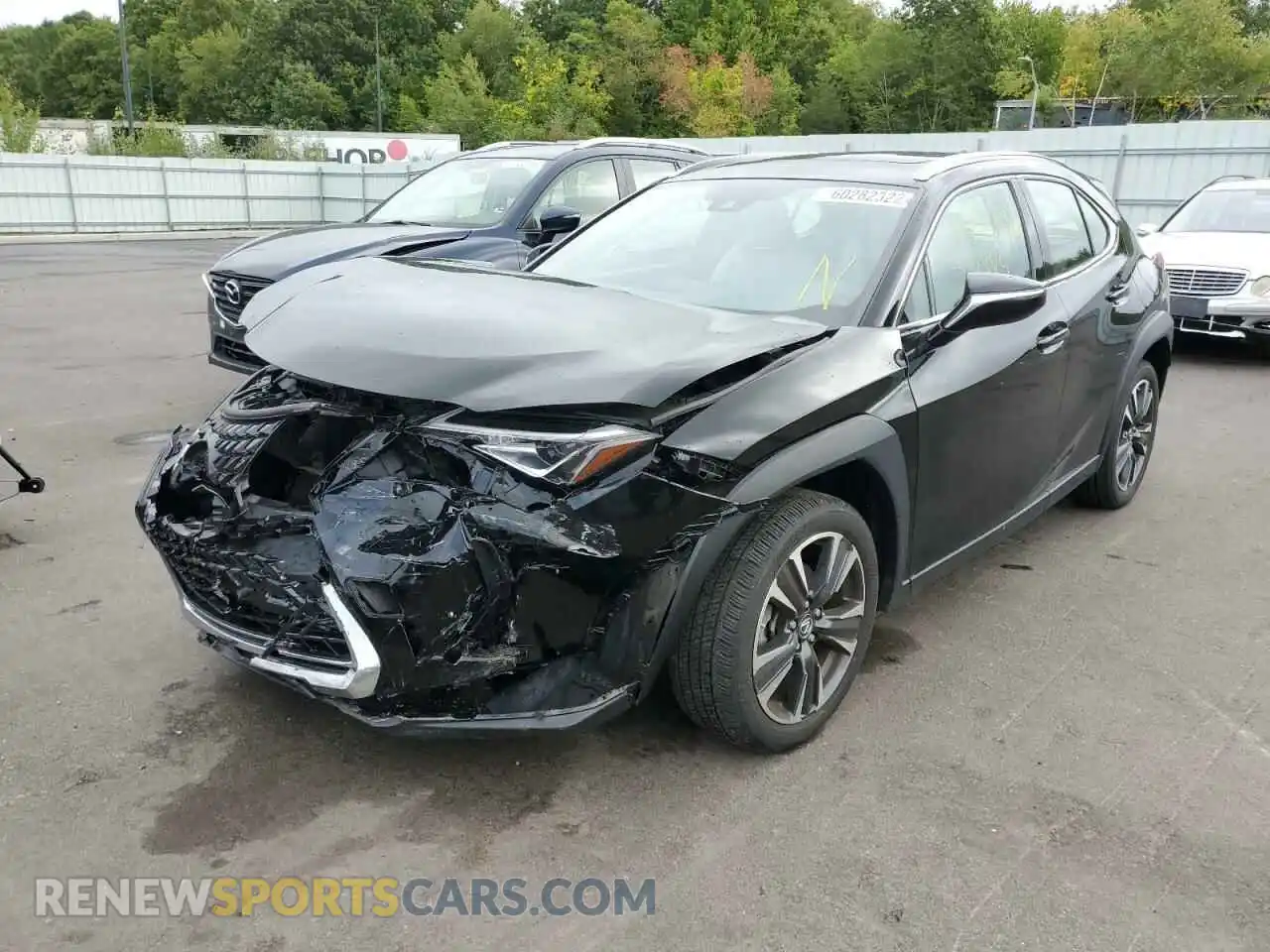 2 Photograph of a damaged car JTHY3JBH6K2000349 LEXUS UX 200 2019
