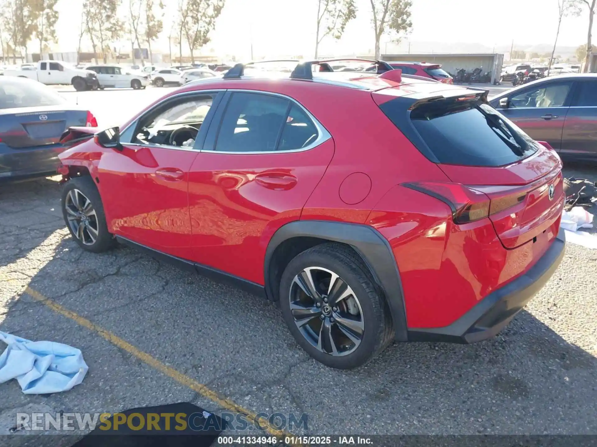 3 Photograph of a damaged car JTHY3JBH6K2000559 LEXUS UX 200 2019
