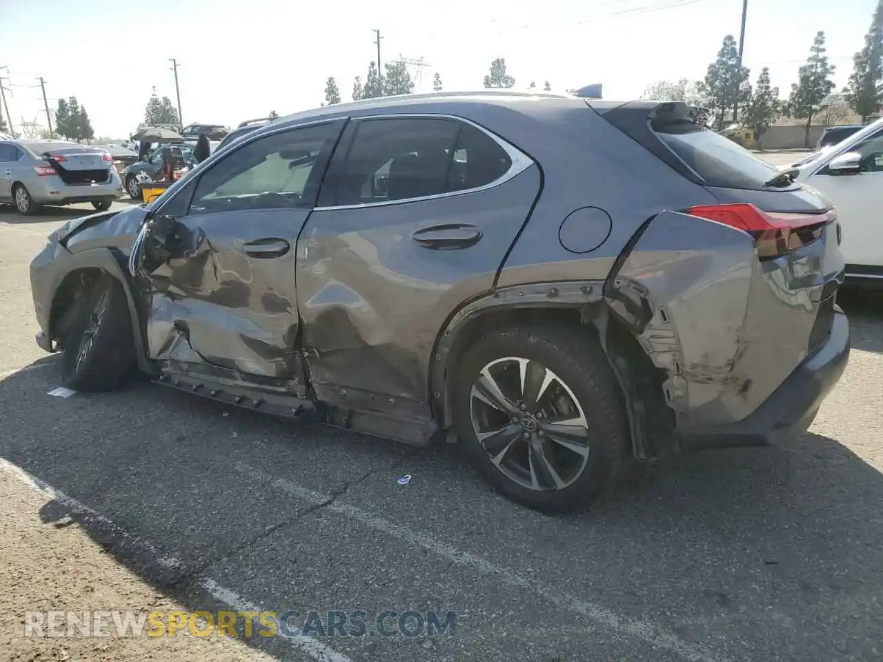 2 Photograph of a damaged car JTHY3JBH6K2007009 LEXUS UX 200 2019