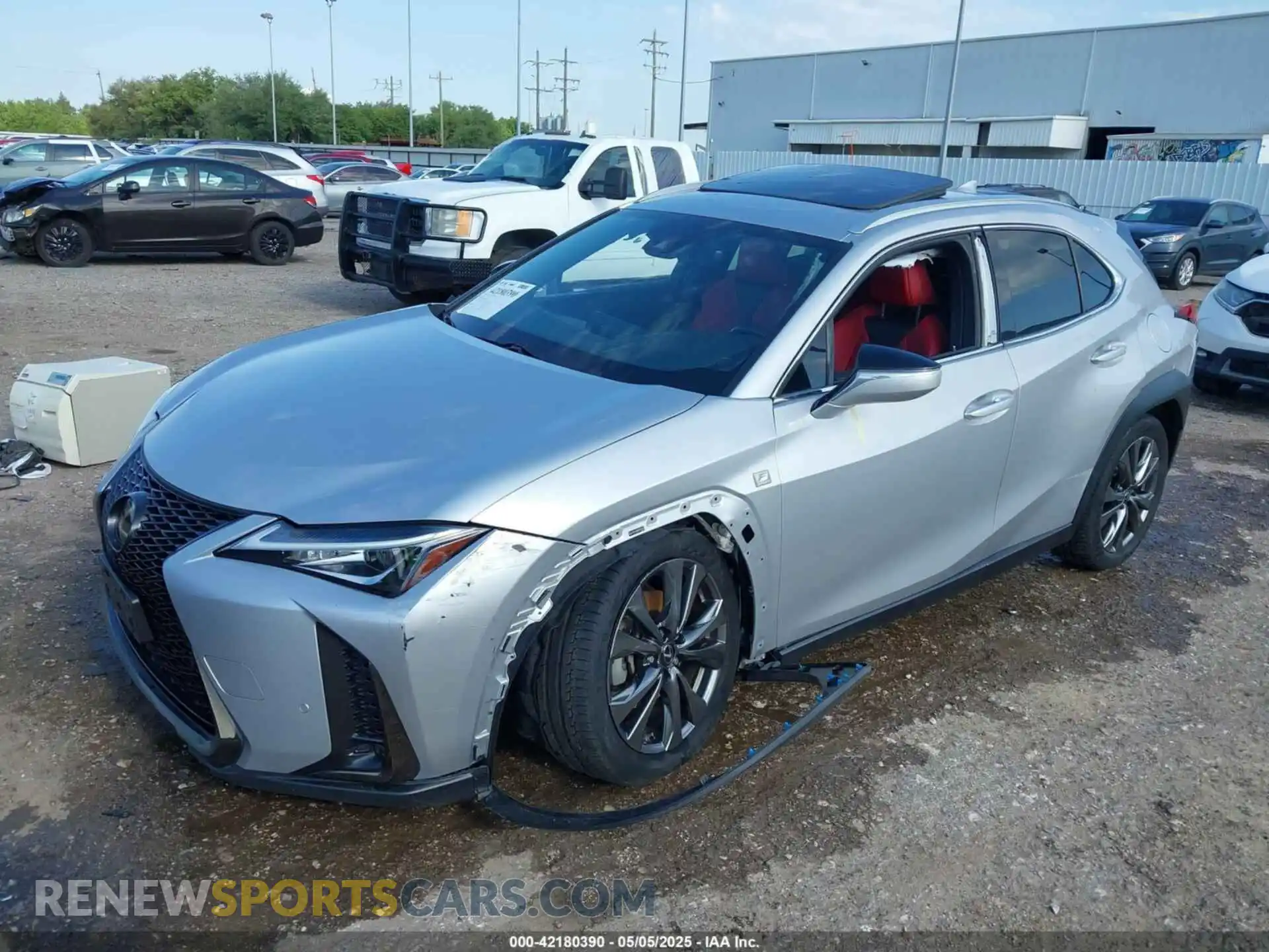 2 Photograph of a damaged car JTHY3JBH6K2013523 LEXUS UX 200 2019