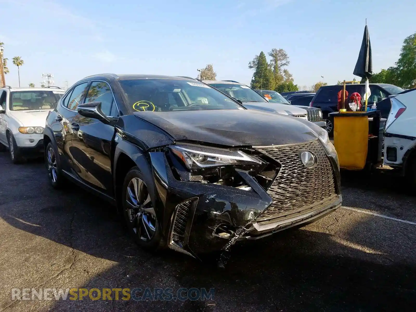 1 Photograph of a damaged car JTHY3JBH6K2014591 LEXUS UX 200 2019