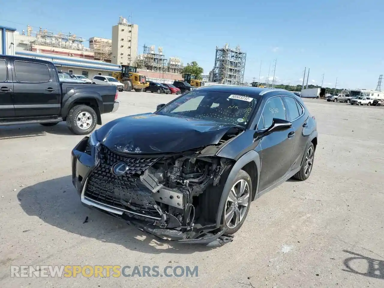 2 Photograph of a damaged car JTHY3JBH6K2020066 LEXUS UX 200 2019