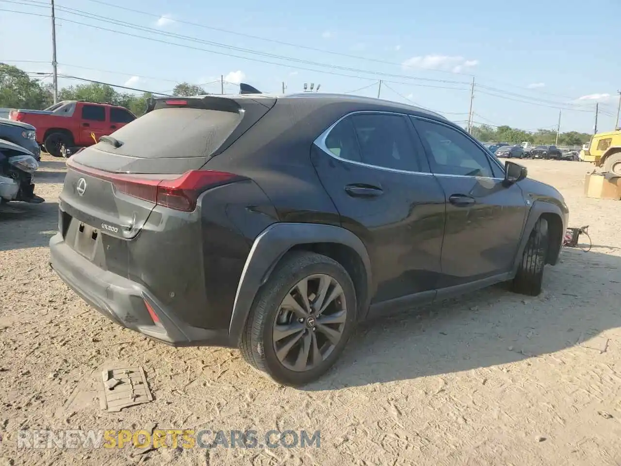 3 Photograph of a damaged car JTHY3JBH7K2000277 LEXUS UX 200 2019