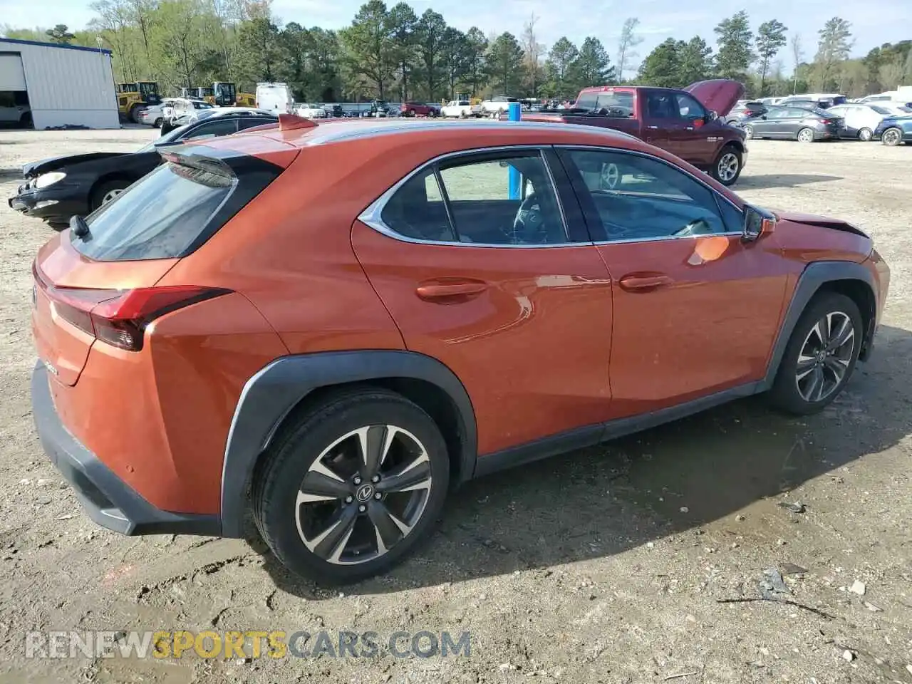 3 Photograph of a damaged car JTHY3JBH7K2000375 LEXUS UX 200 2019