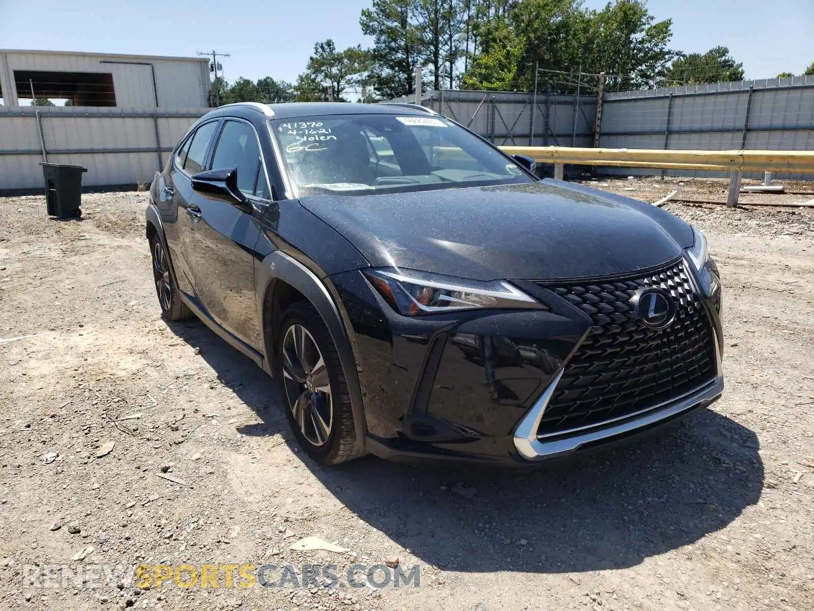 1 Photograph of a damaged car JTHY3JBH7K2001283 LEXUS UX 200 2019