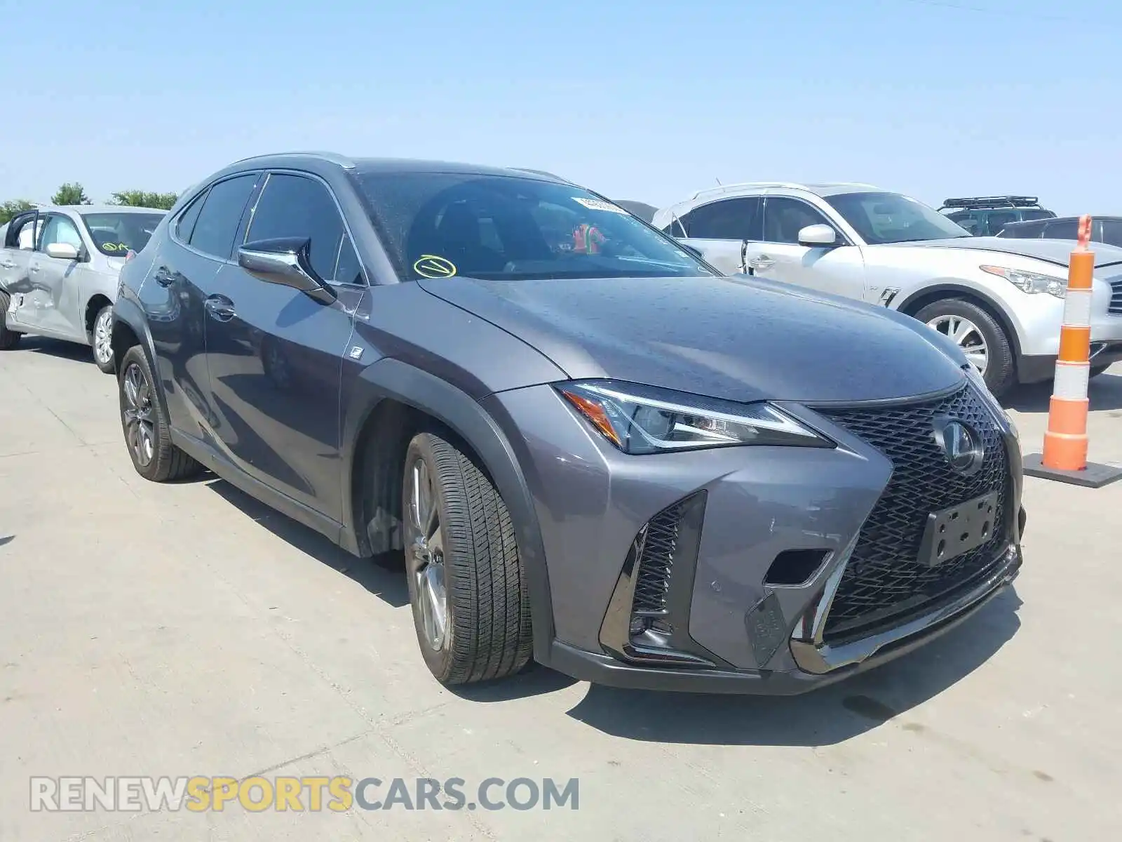 1 Photograph of a damaged car JTHY3JBH7K2002224 LEXUS UX 200 2019