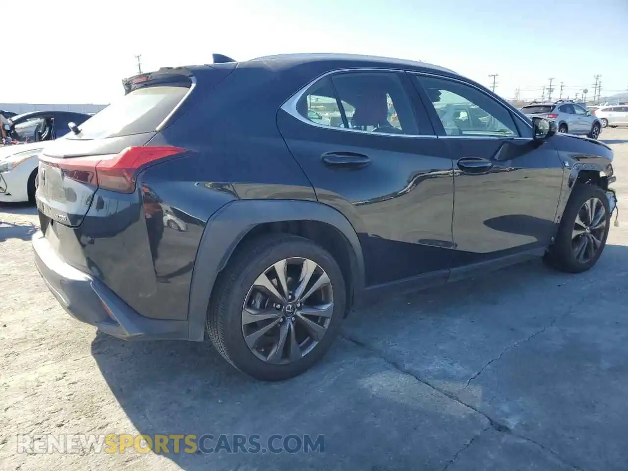 3 Photograph of a damaged car JTHY3JBH7K2005768 LEXUS UX 200 2019