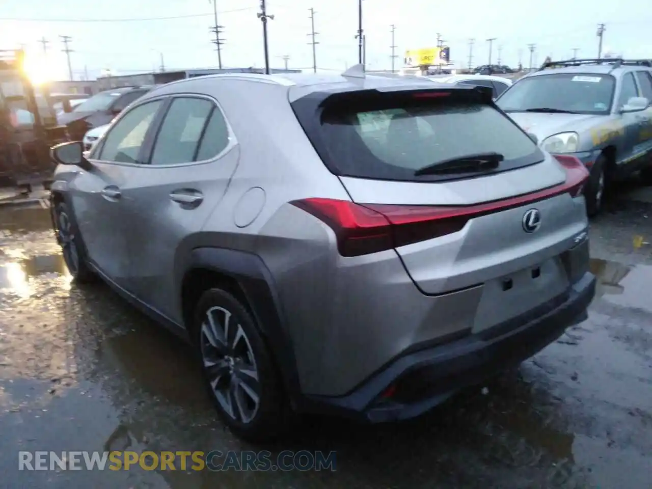 3 Photograph of a damaged car JTHY3JBH8K2011997 LEXUS UX 200 2019