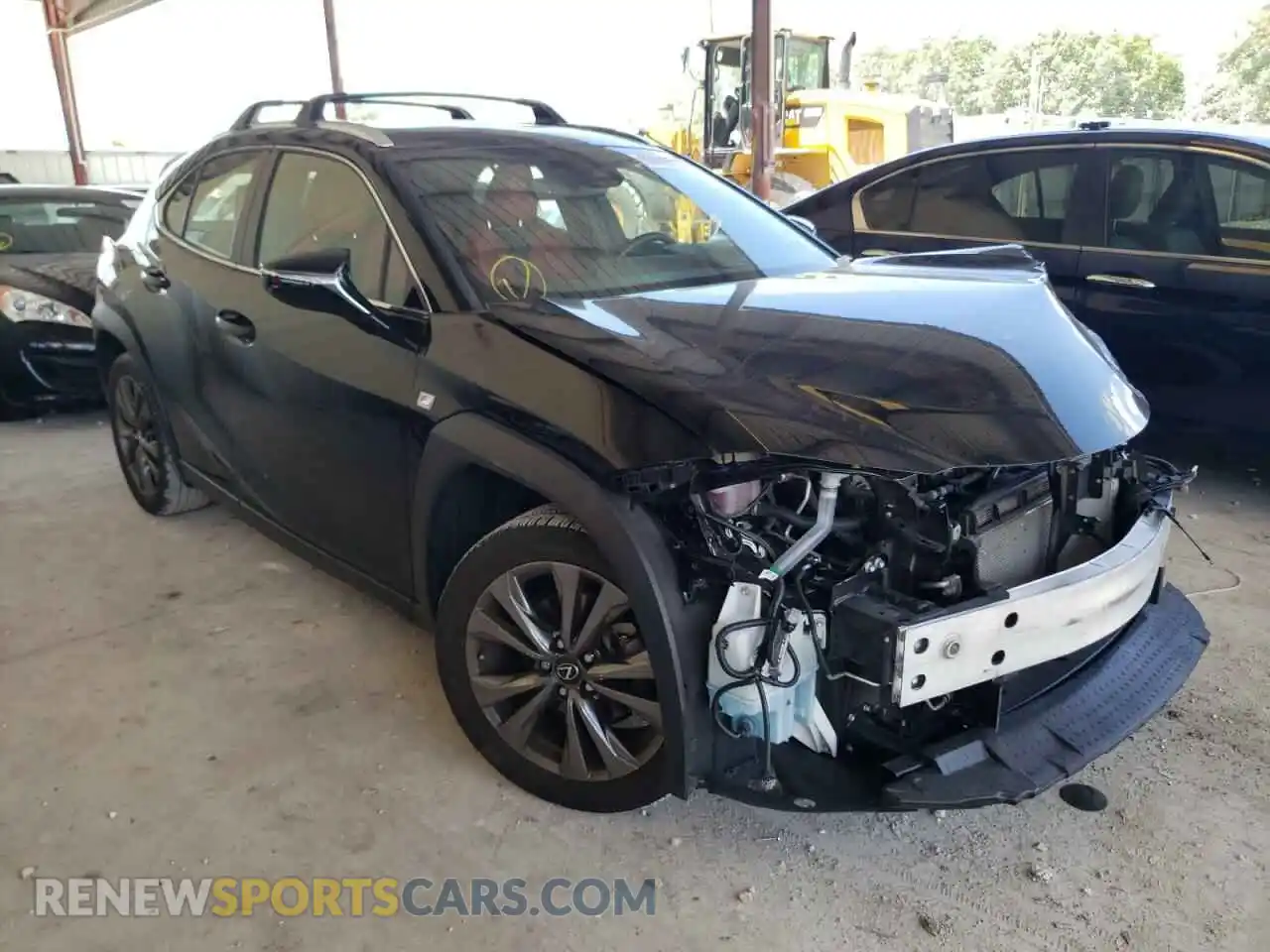 1 Photograph of a damaged car JTHY3JBH9K2004976 LEXUS UX 200 2019