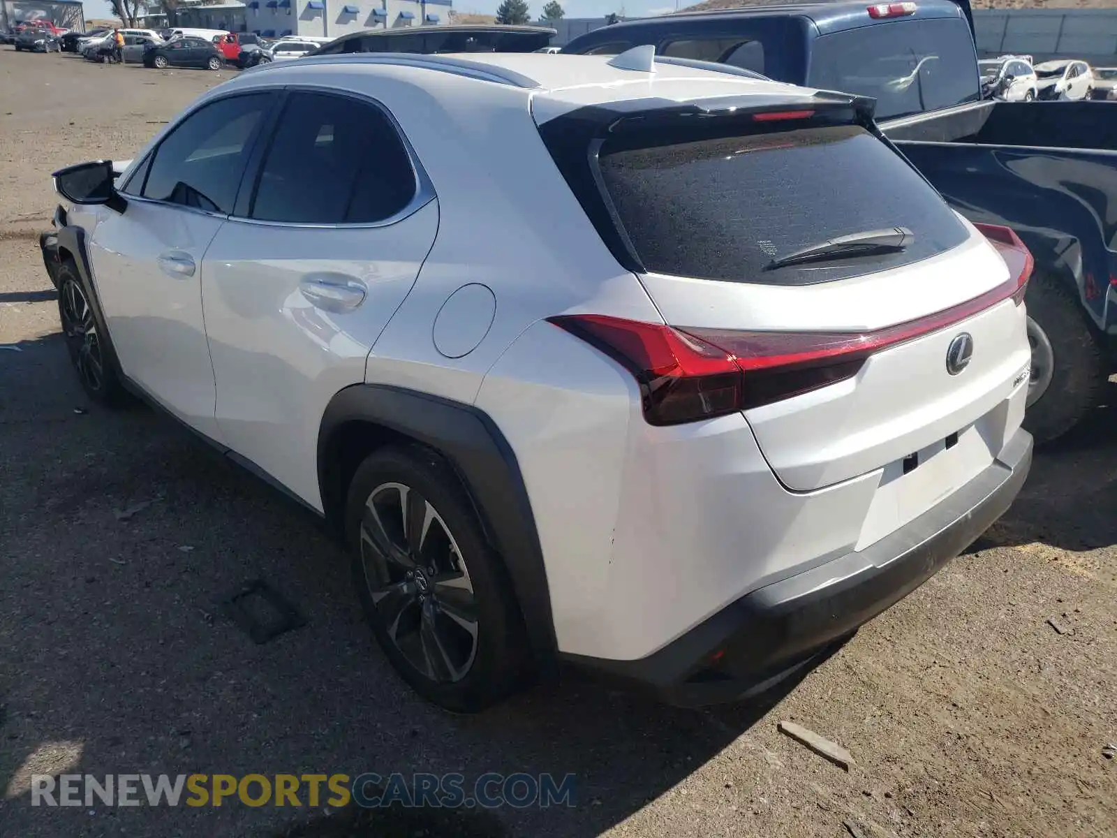 3 Photograph of a damaged car JTHY3JBH9K2006646 LEXUS UX 200 2019
