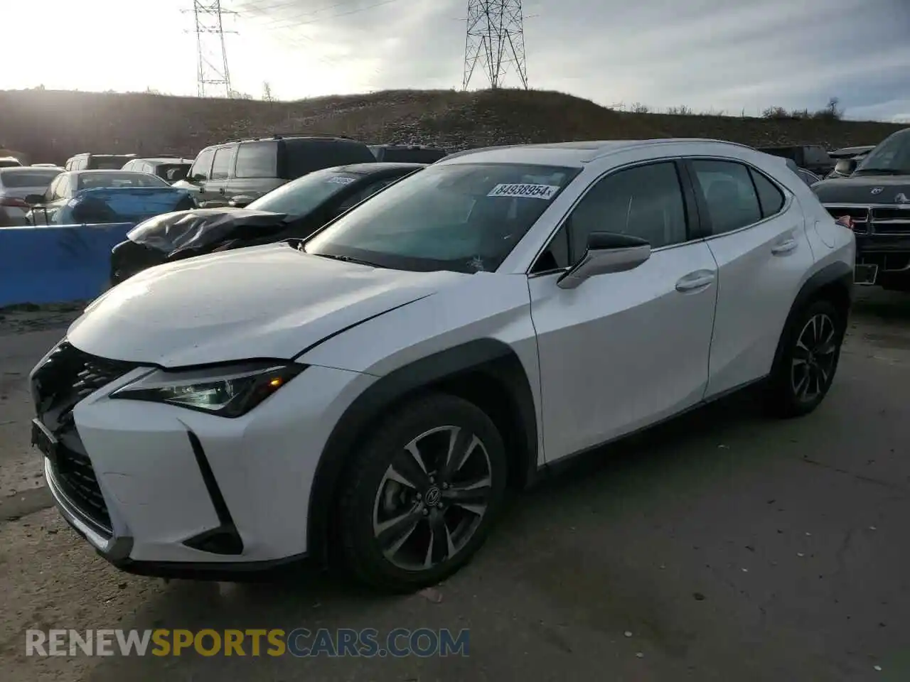 1 Photograph of a damaged car JTHY3JBH9K2018005 LEXUS UX 200 2019