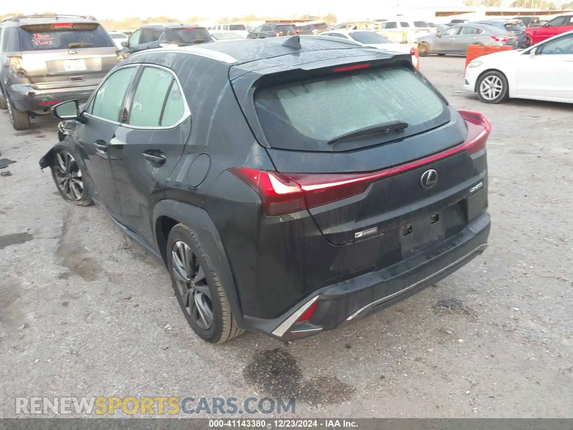 3 Photograph of a damaged car JTHY3JBHXK2004226 LEXUS UX 200 2019