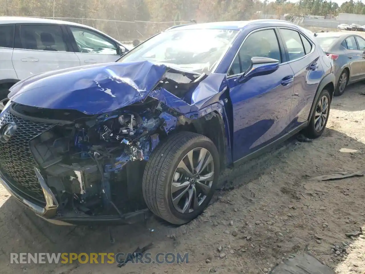 2 Photograph of a damaged car JTHY3JBHXK2014335 LEXUS UX 200 2019