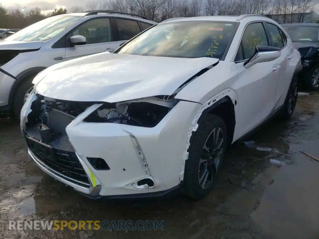 2 Photograph of a damaged car JTHY3JBHXK2016490 LEXUS UX 200 2019