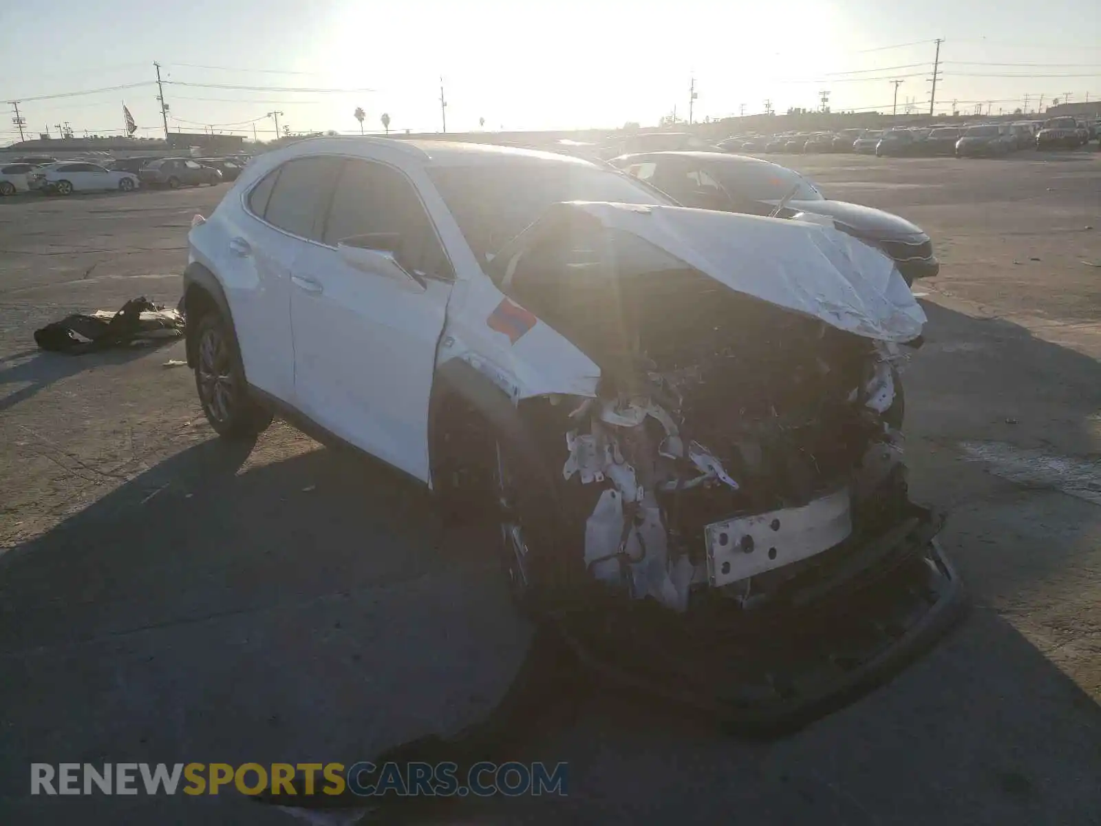 1 fotografías del automóvil dañado JTHE3JBH0L2029107 LEXUS UX 200 2020