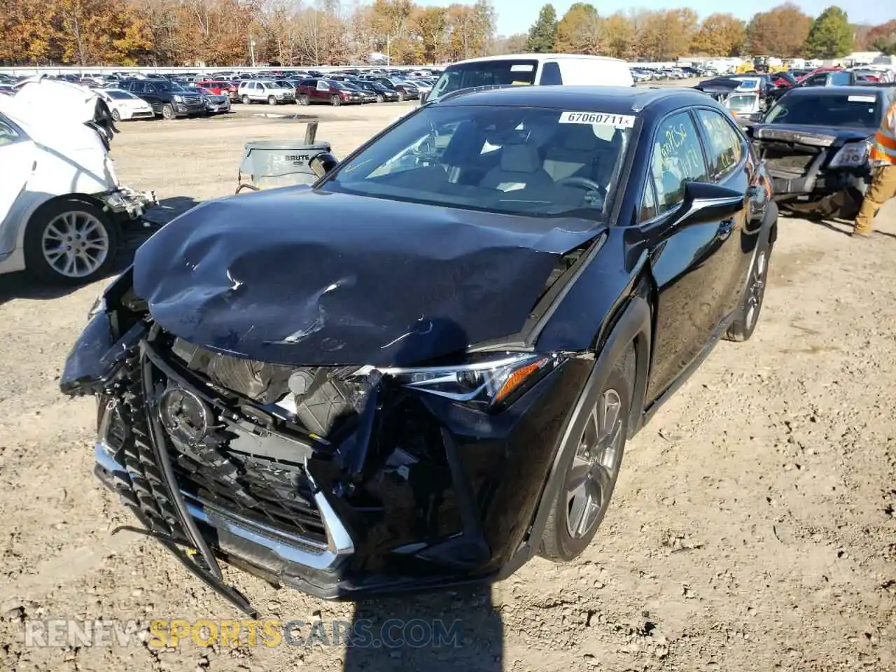 2 Photograph of a damaged car JTHP3JBH0L2023428 LEXUS UX 200 2020
