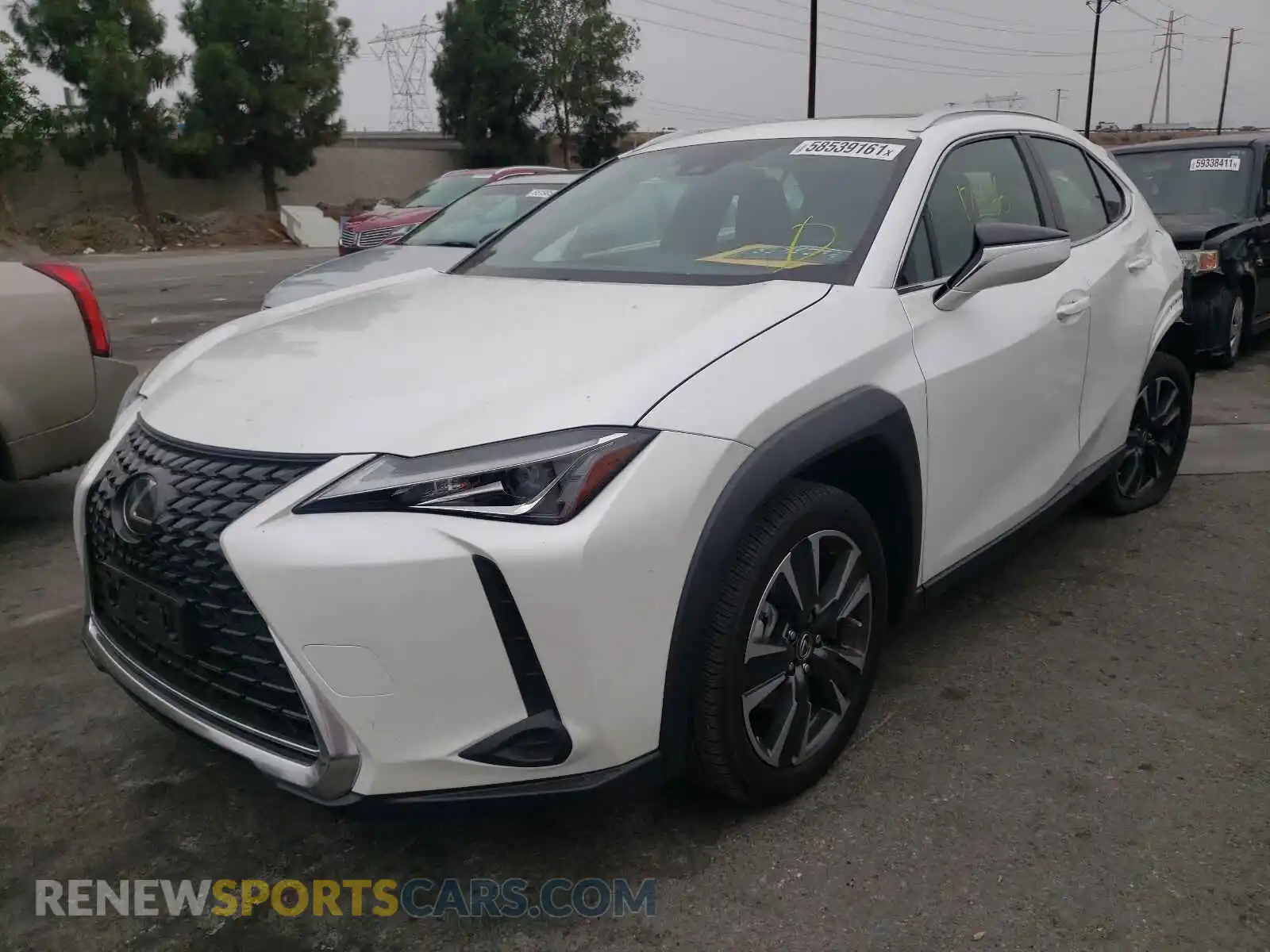 2 Photograph of a damaged car JTHP3JBH2L2024550 LEXUS UX 200 2020