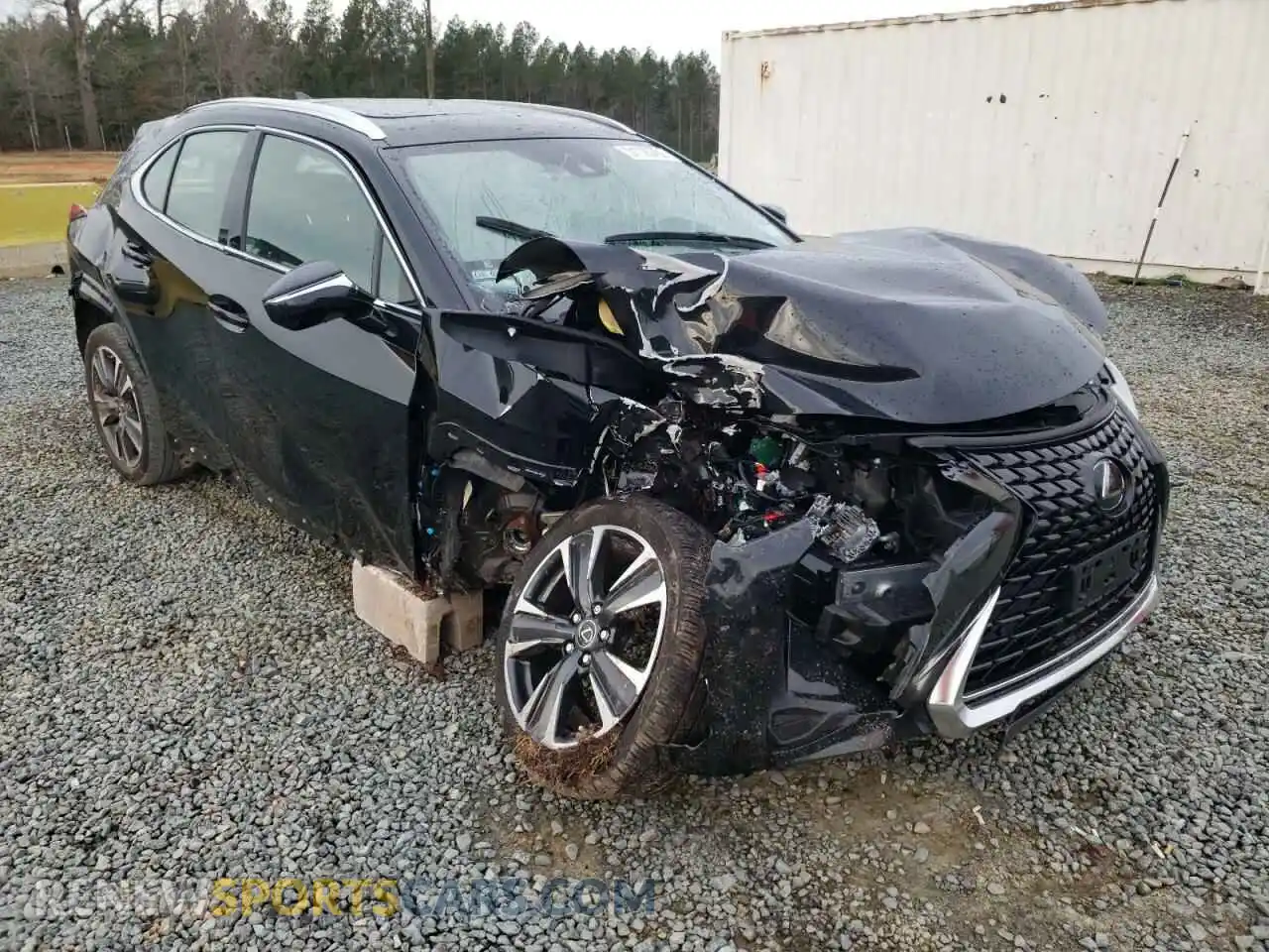 1 Photograph of a damaged car JTHP3JBH2L2025066 LEXUS UX 200 2020
