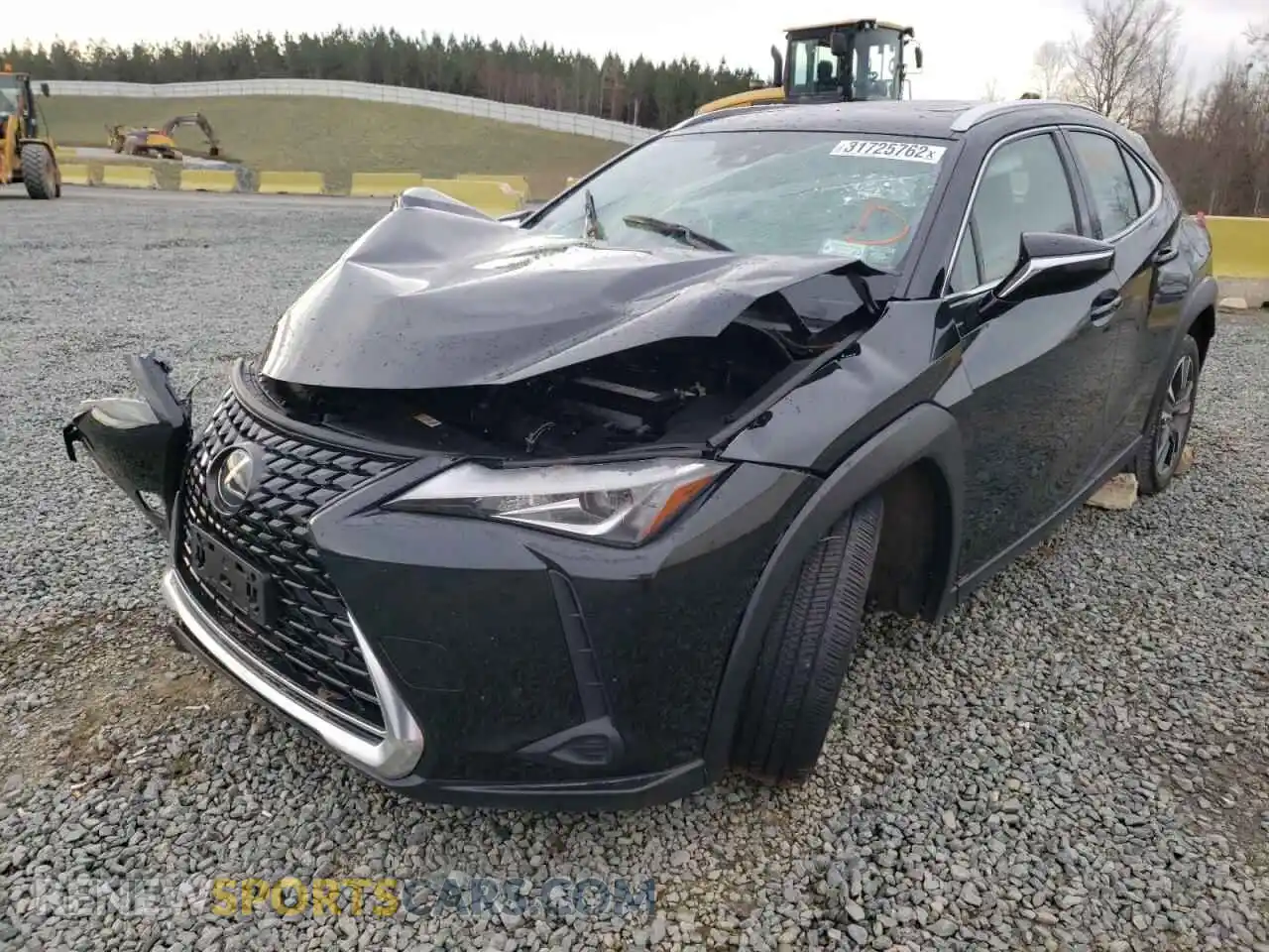 2 Photograph of a damaged car JTHP3JBH2L2025066 LEXUS UX 200 2020