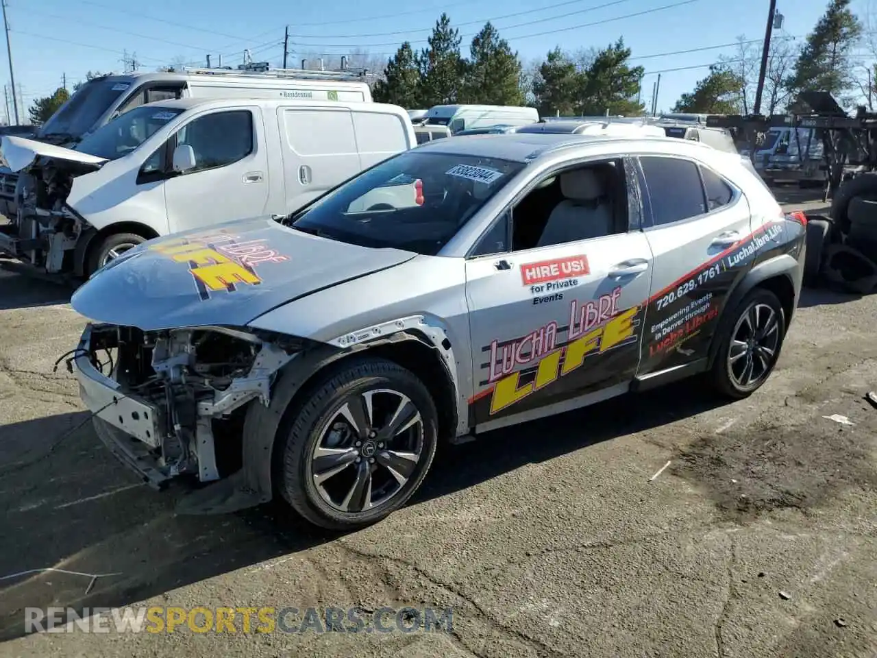 1 Photograph of a damaged car JTHP3JBH3L2024136 LEXUS UX 200 2020