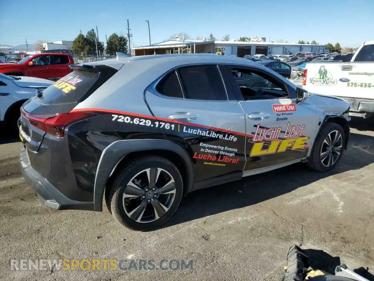 3 Photograph of a damaged car JTHP3JBH3L2024136 LEXUS UX 200 2020