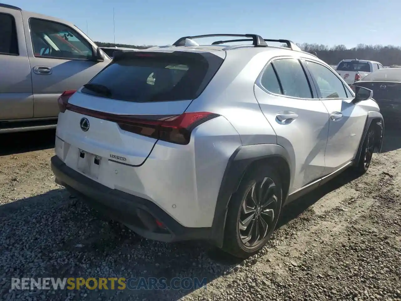 3 Photograph of a damaged car JTHP3JBH3L2025111 LEXUS UX 200 2020