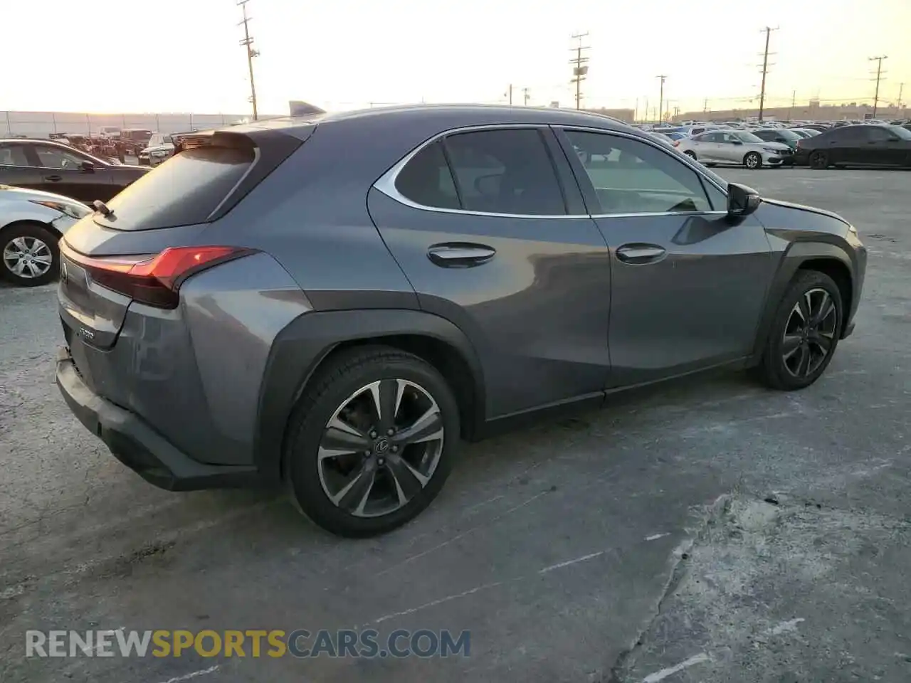 3 Photograph of a damaged car JTHP3JBH6L2026804 LEXUS UX 200 2020