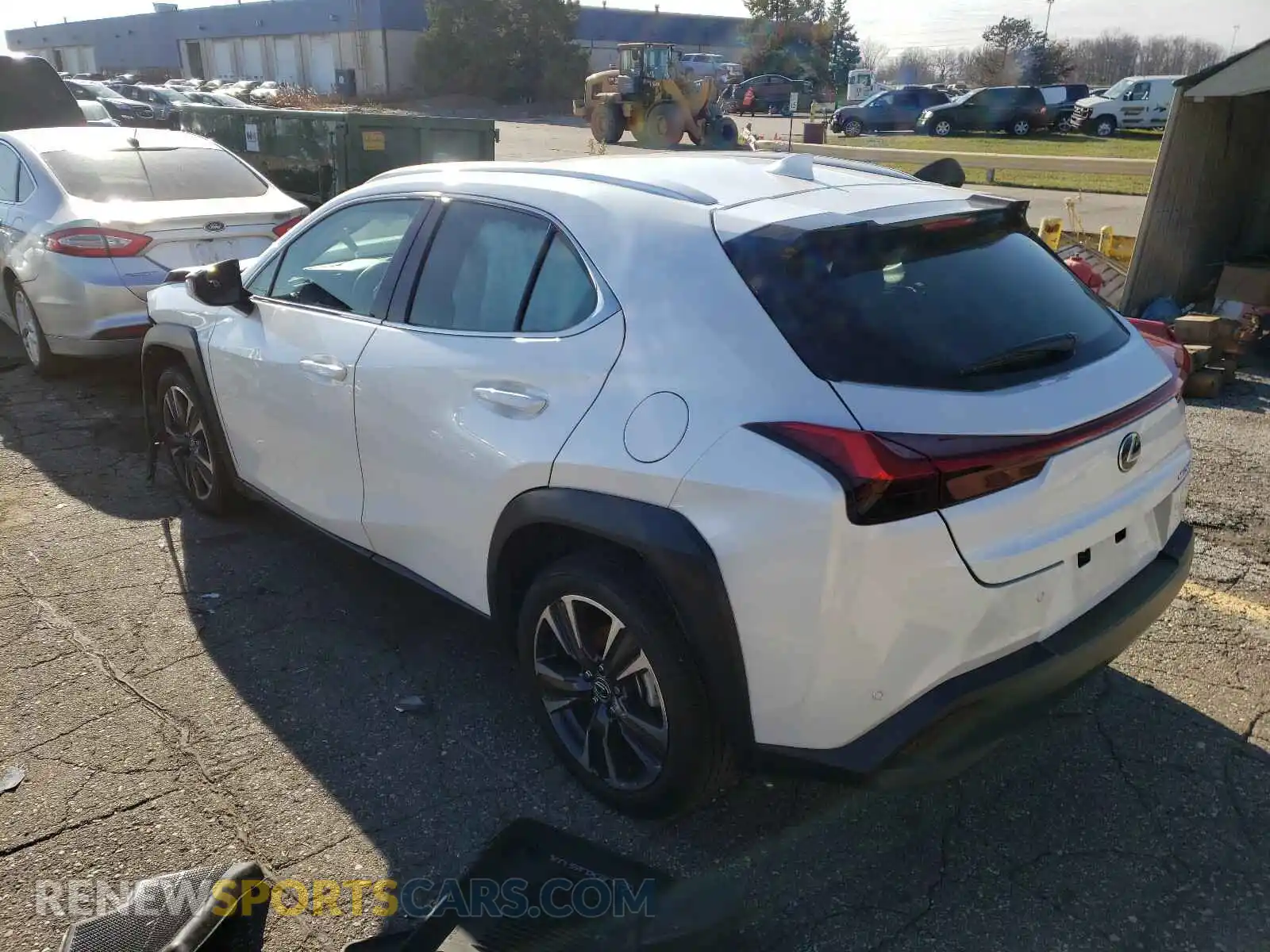 3 Photograph of a damaged car JTHP3JBH7L2023295 LEXUS UX 200 2020