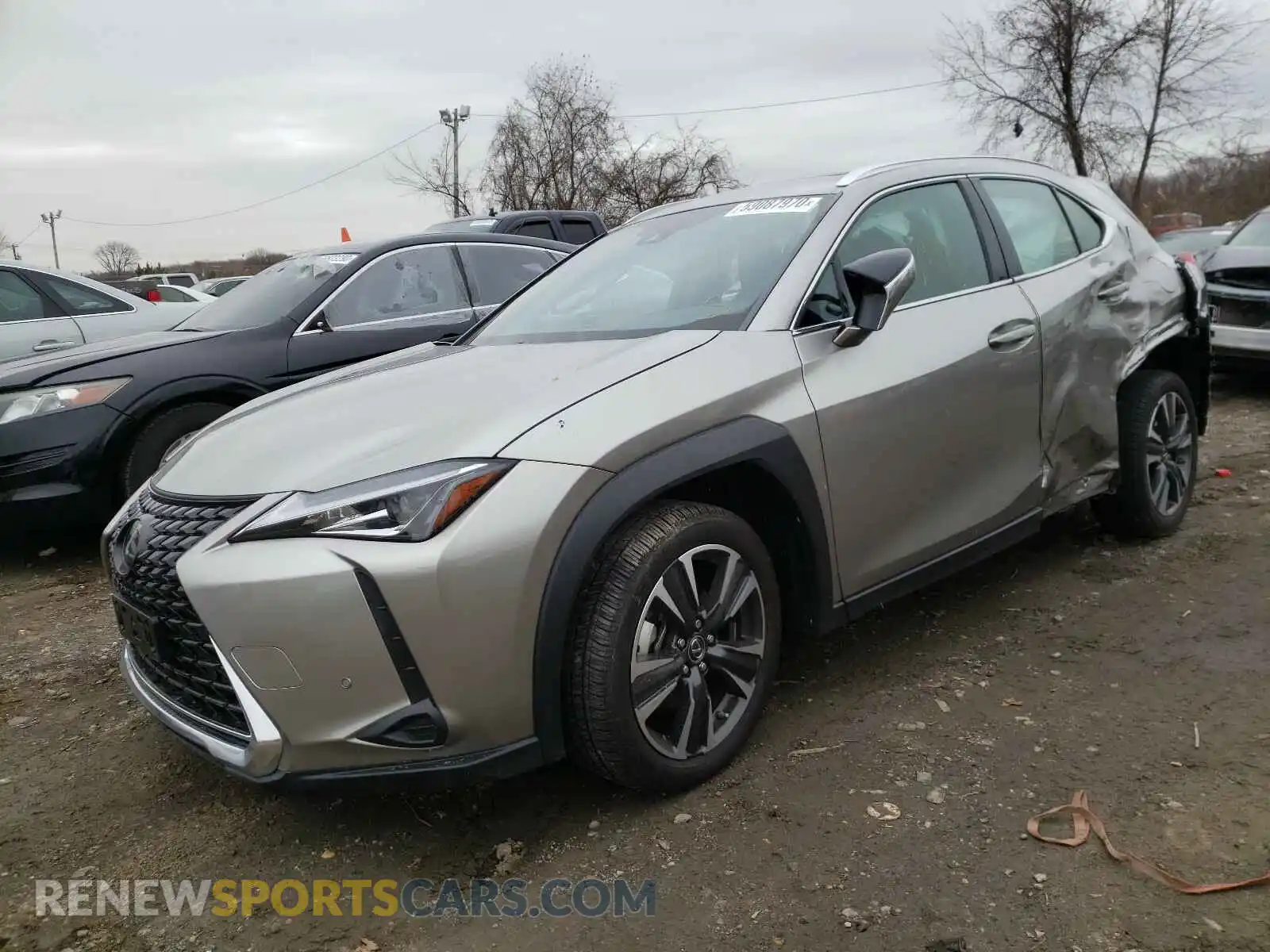 2 Photograph of a damaged car JTHP3JBH8L2024049 LEXUS UX 200 2020