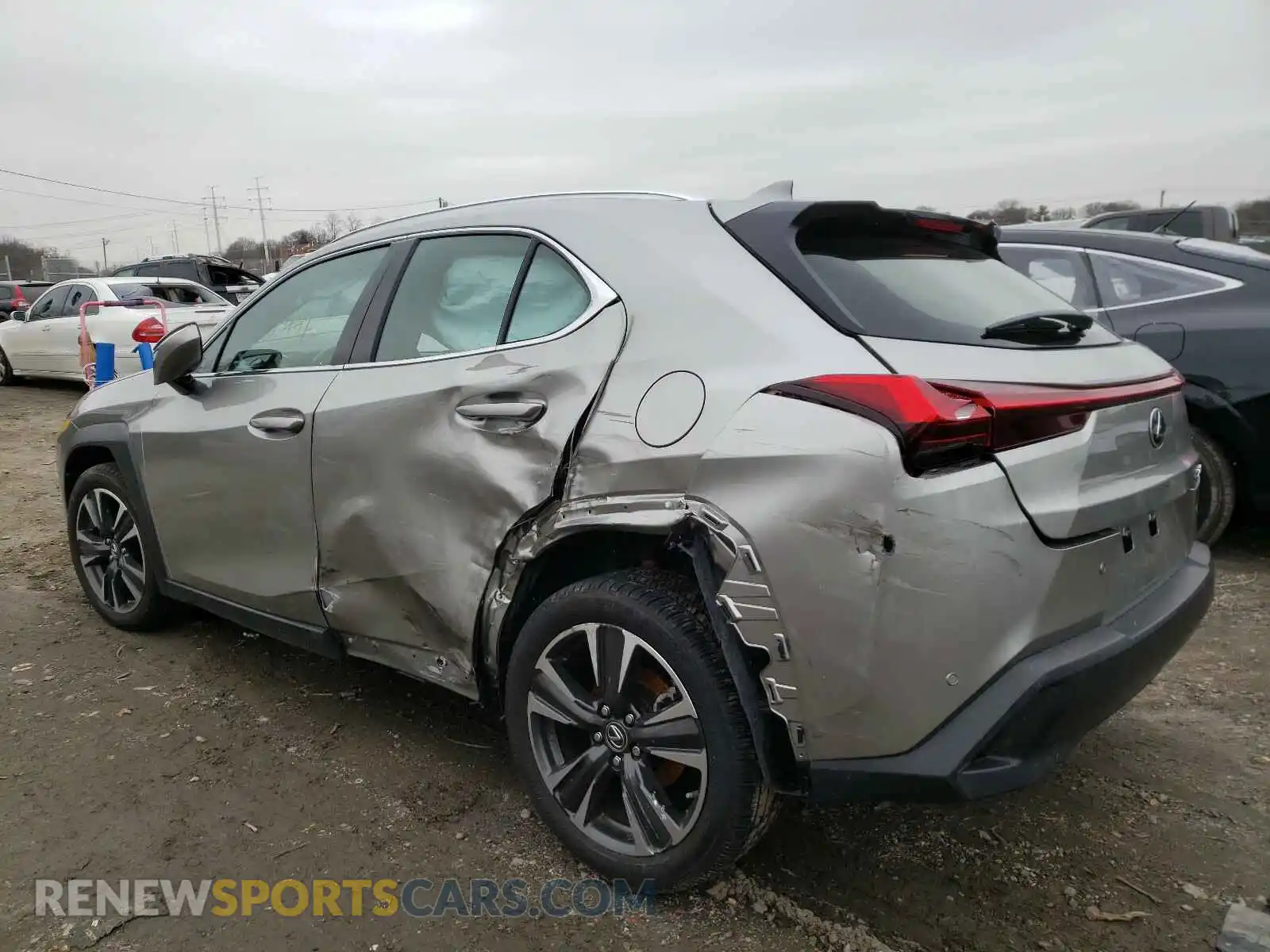 3 Photograph of a damaged car JTHP3JBH8L2024049 LEXUS UX 200 2020