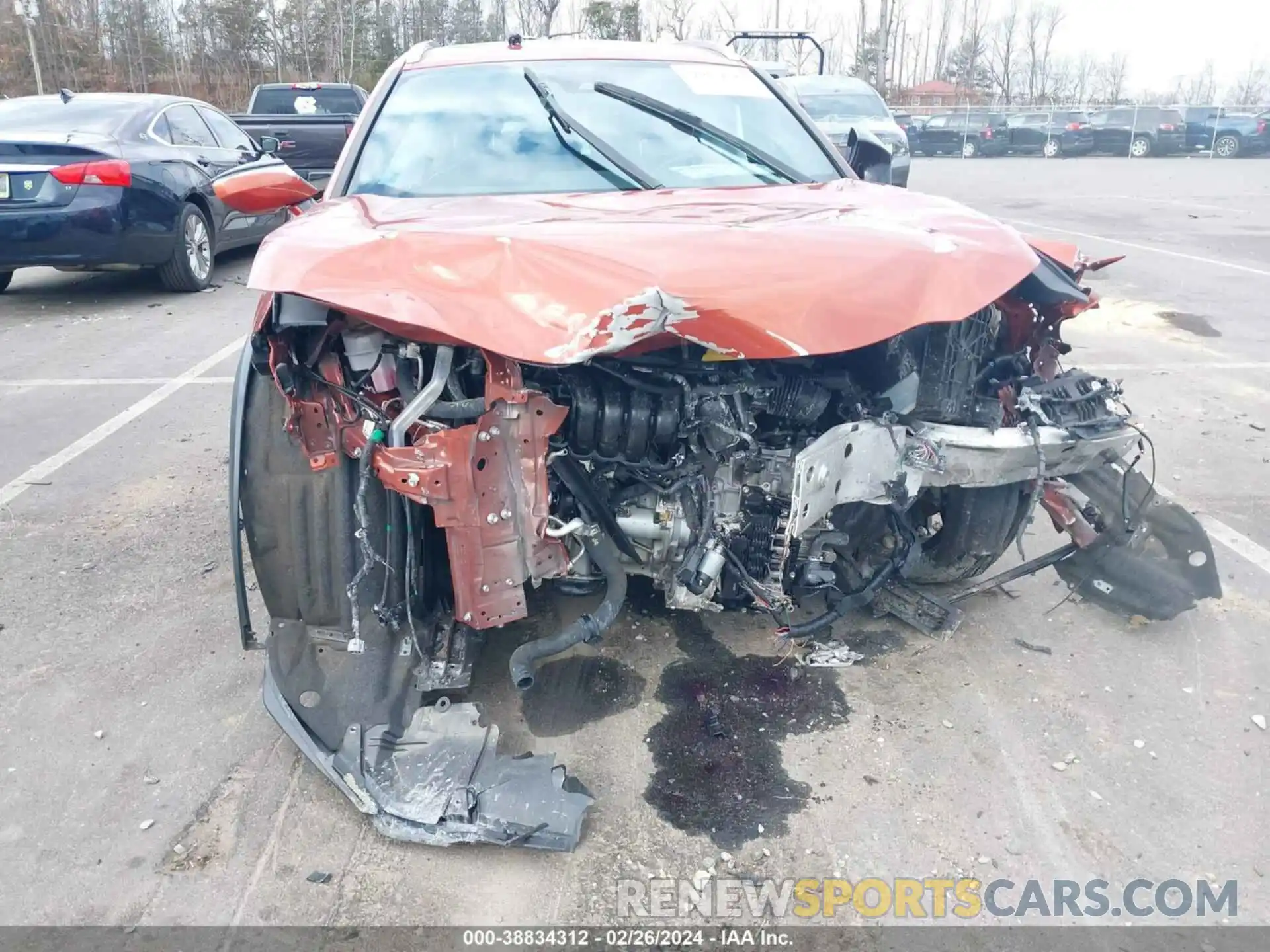 6 Photograph of a damaged car JTHX3JBH0L2025650 LEXUS UX 200 2020