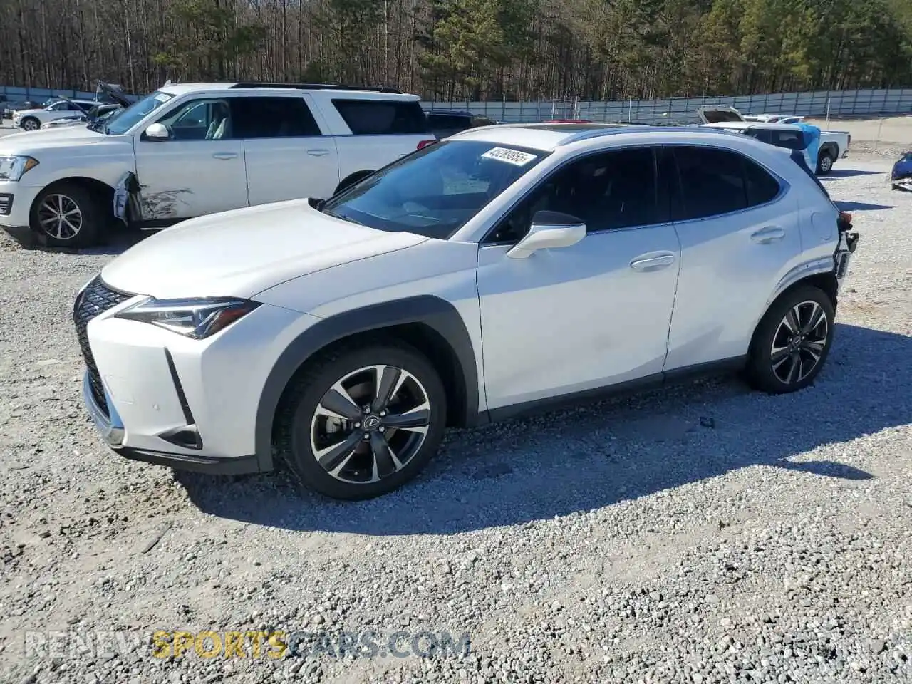 1 Photograph of a damaged car JTHX3JBH1L2022417 LEXUS UX 200 2020