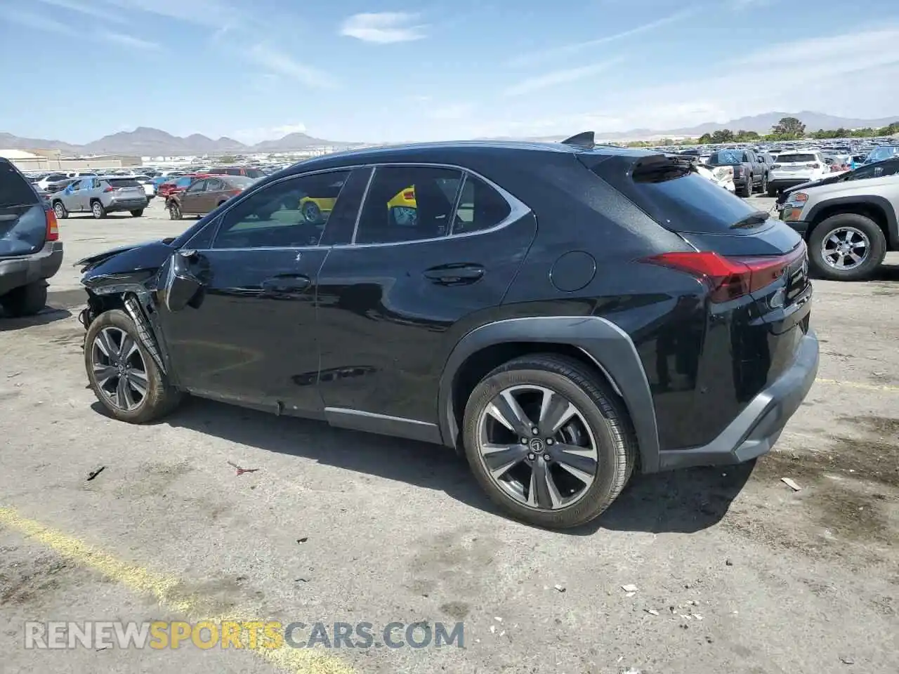 2 Photograph of a damaged car JTHX3JBH4L2029894 LEXUS UX 200 2020
