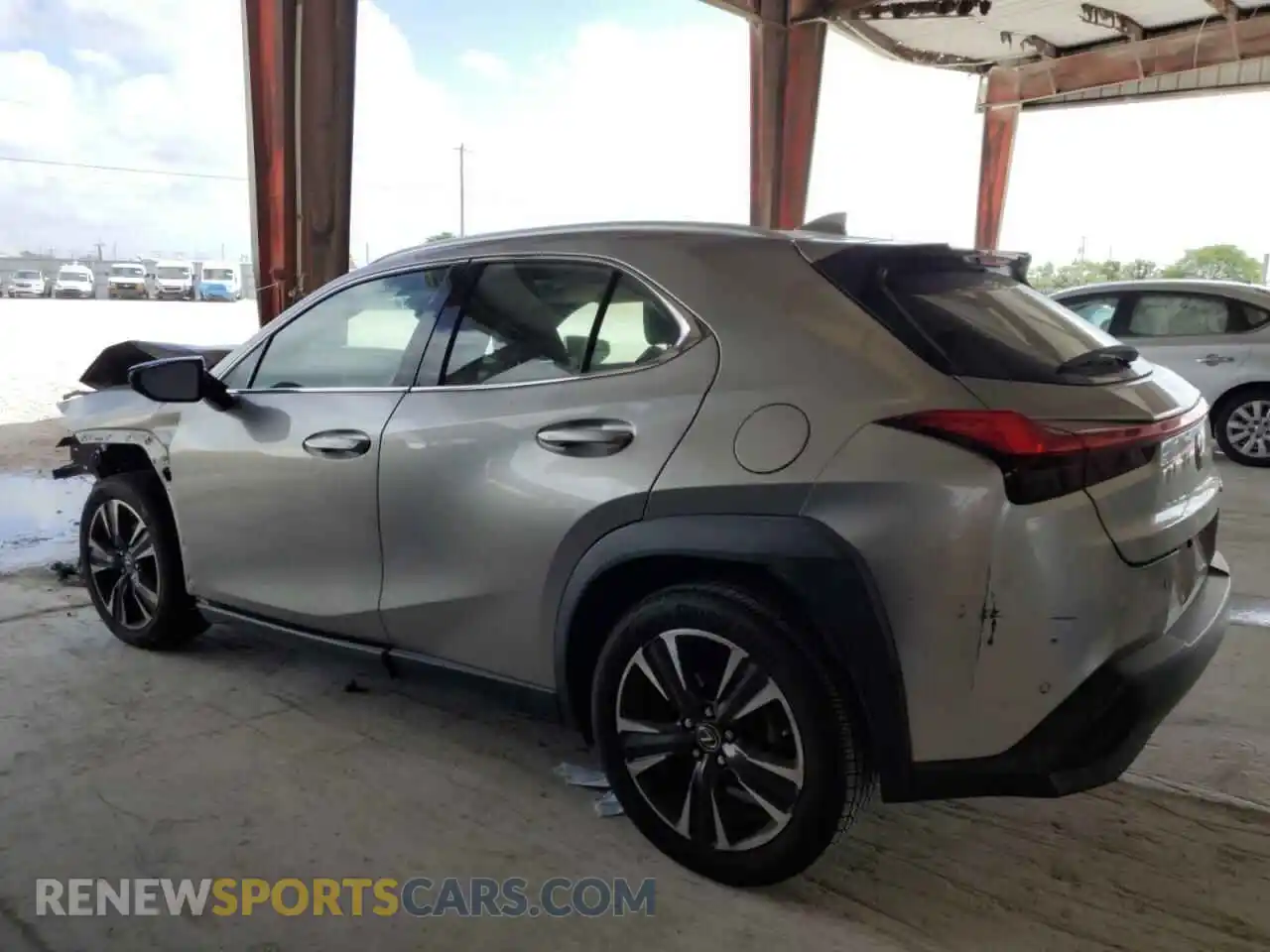 2 Photograph of a damaged car JTHX3JBH7L2022082 LEXUS UX 200 2020