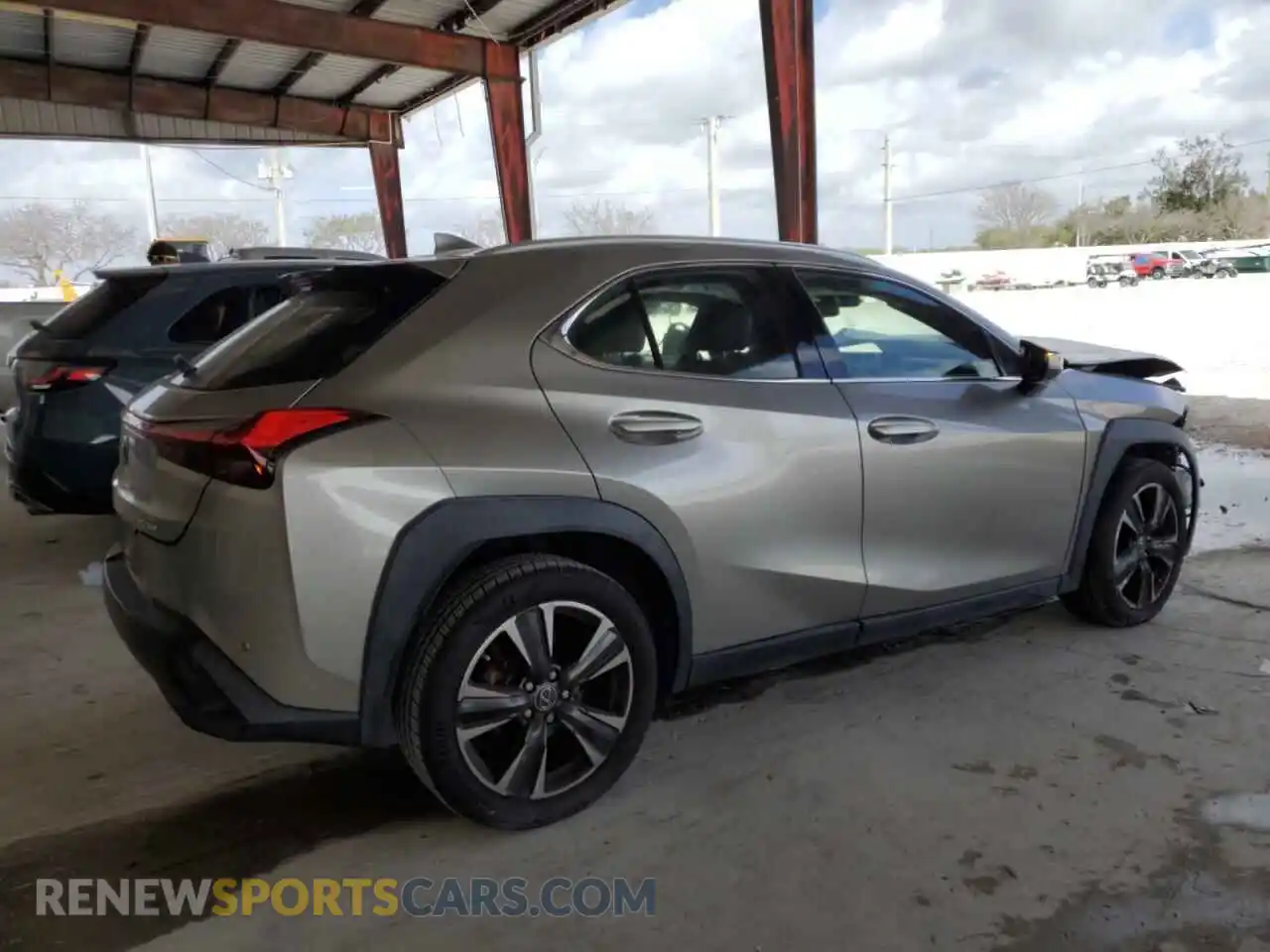 3 Photograph of a damaged car JTHX3JBH7L2022082 LEXUS UX 200 2020