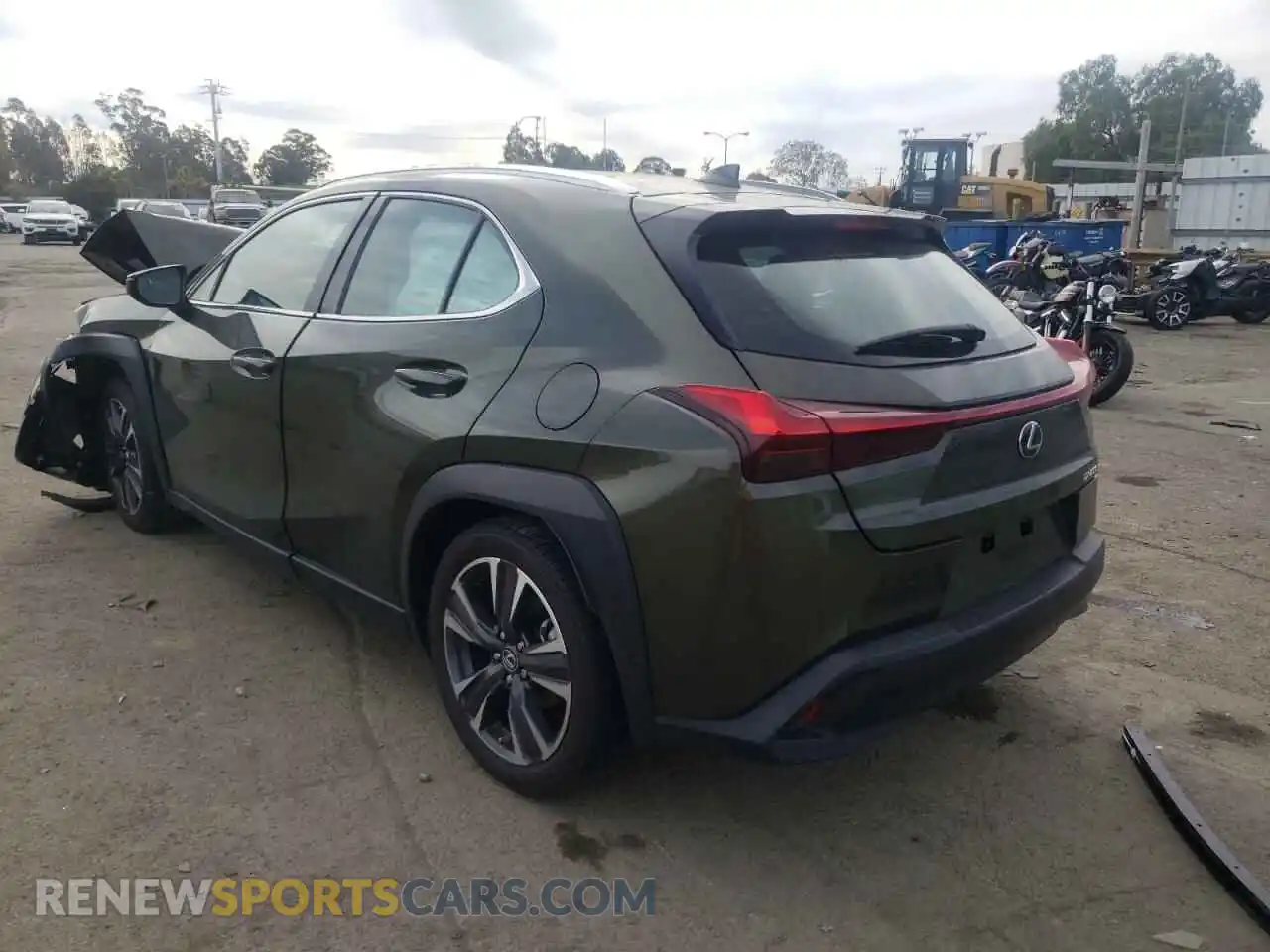 3 Photograph of a damaged car JTHX3JBH7L2022325 LEXUS UX 200 2020