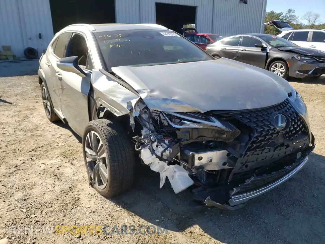 1 Фотография поврежденного автомобиля JTHX3JBHXL2030323 LEXUS UX 200 2020