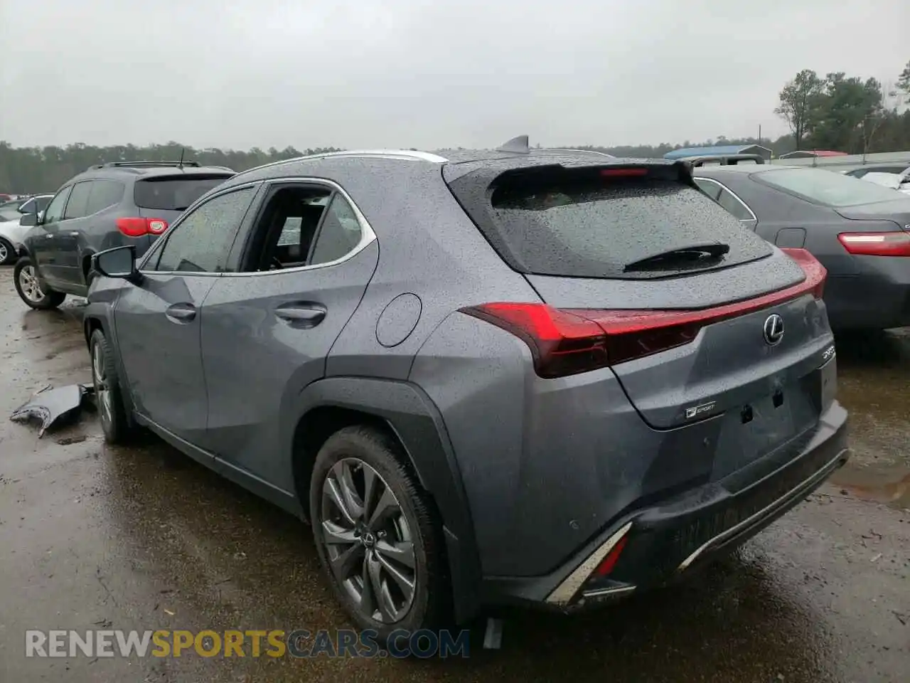 3 Photograph of a damaged car JTHE3JBH1M2036293 LEXUS UX 200 2021