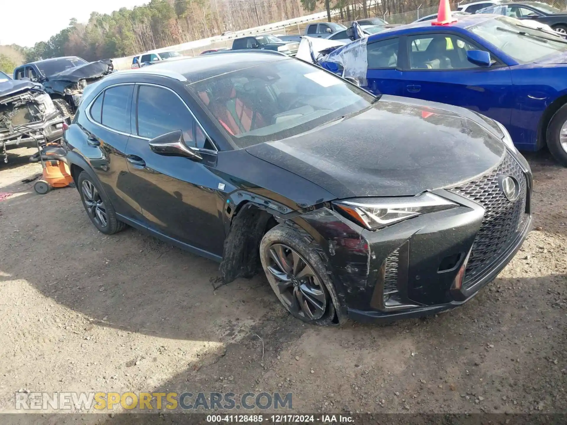 1 Photograph of a damaged car JTHE3JBH1M2042126 LEXUS UX 200 2021