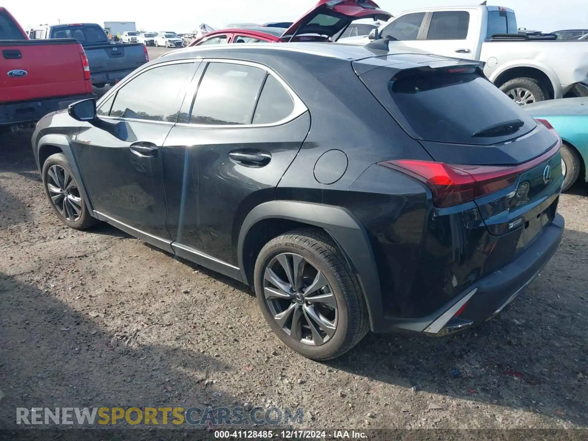 3 Photograph of a damaged car JTHE3JBH1M2042126 LEXUS UX 200 2021