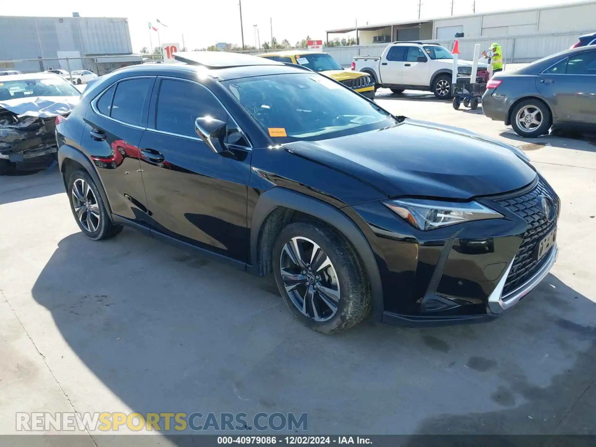 1 Photograph of a damaged car JTHP3JBH2M2045075 LEXUS UX 200 2021