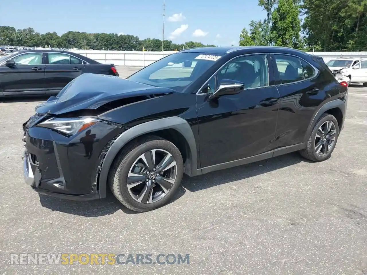 1 Photograph of a damaged car JTHP3JBH3M2044310 LEXUS UX 200 2021