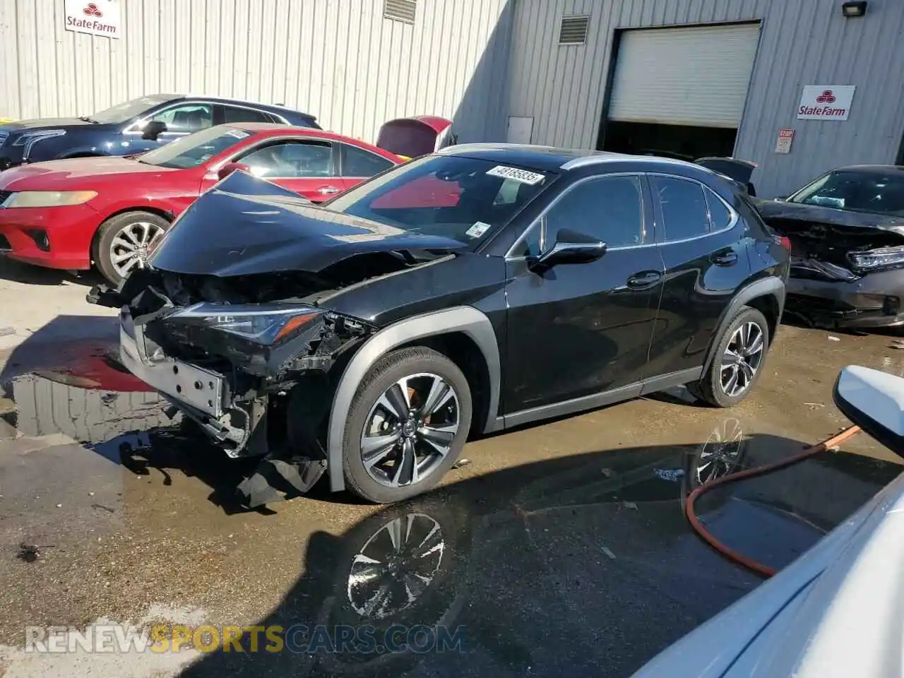 1 Photograph of a damaged car JTHP3JBH6M2034578 LEXUS UX 200 2021