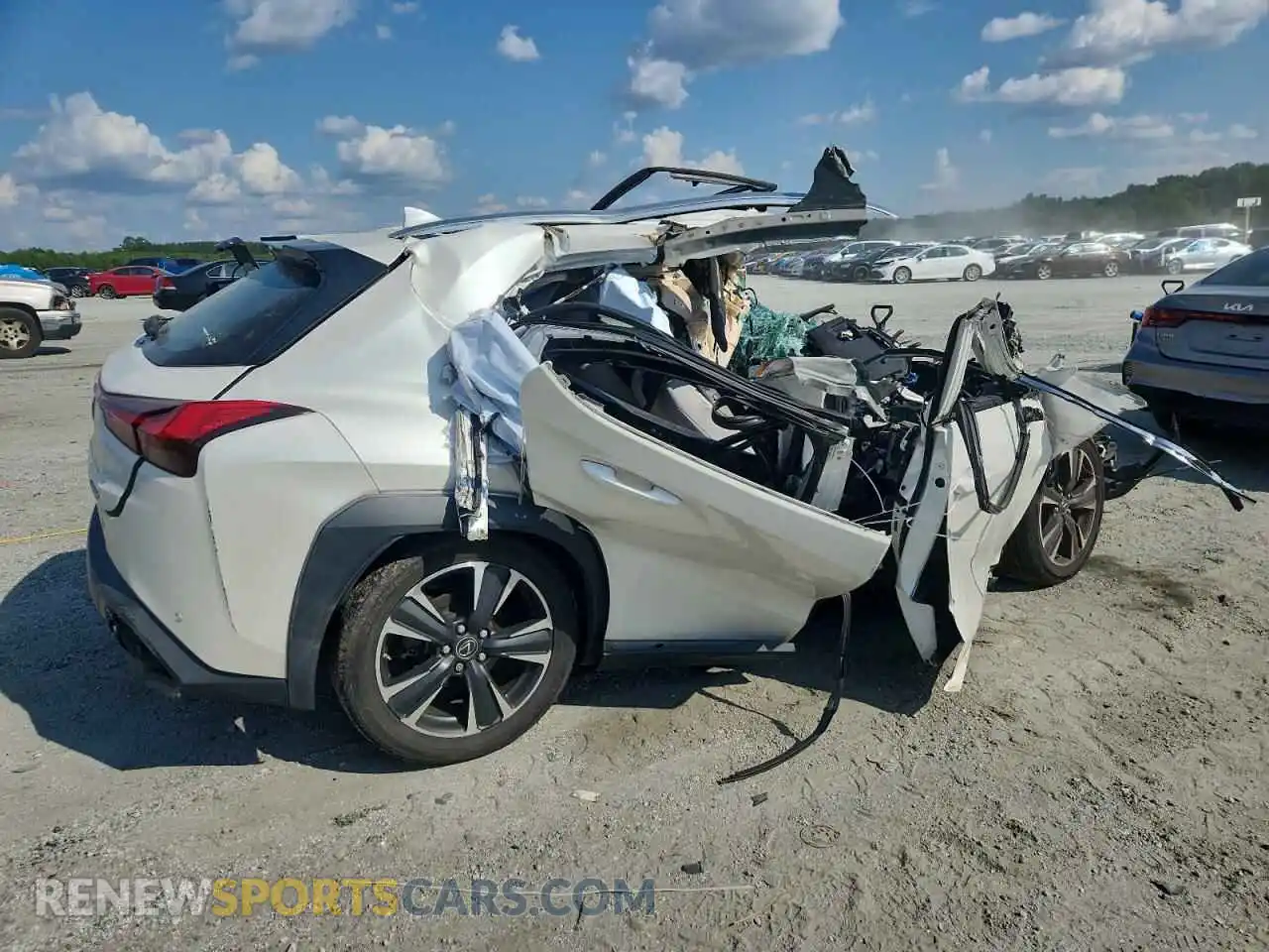 3 Photograph of a damaged car JTHP3JBH7M2037019 LEXUS UX 200 2021