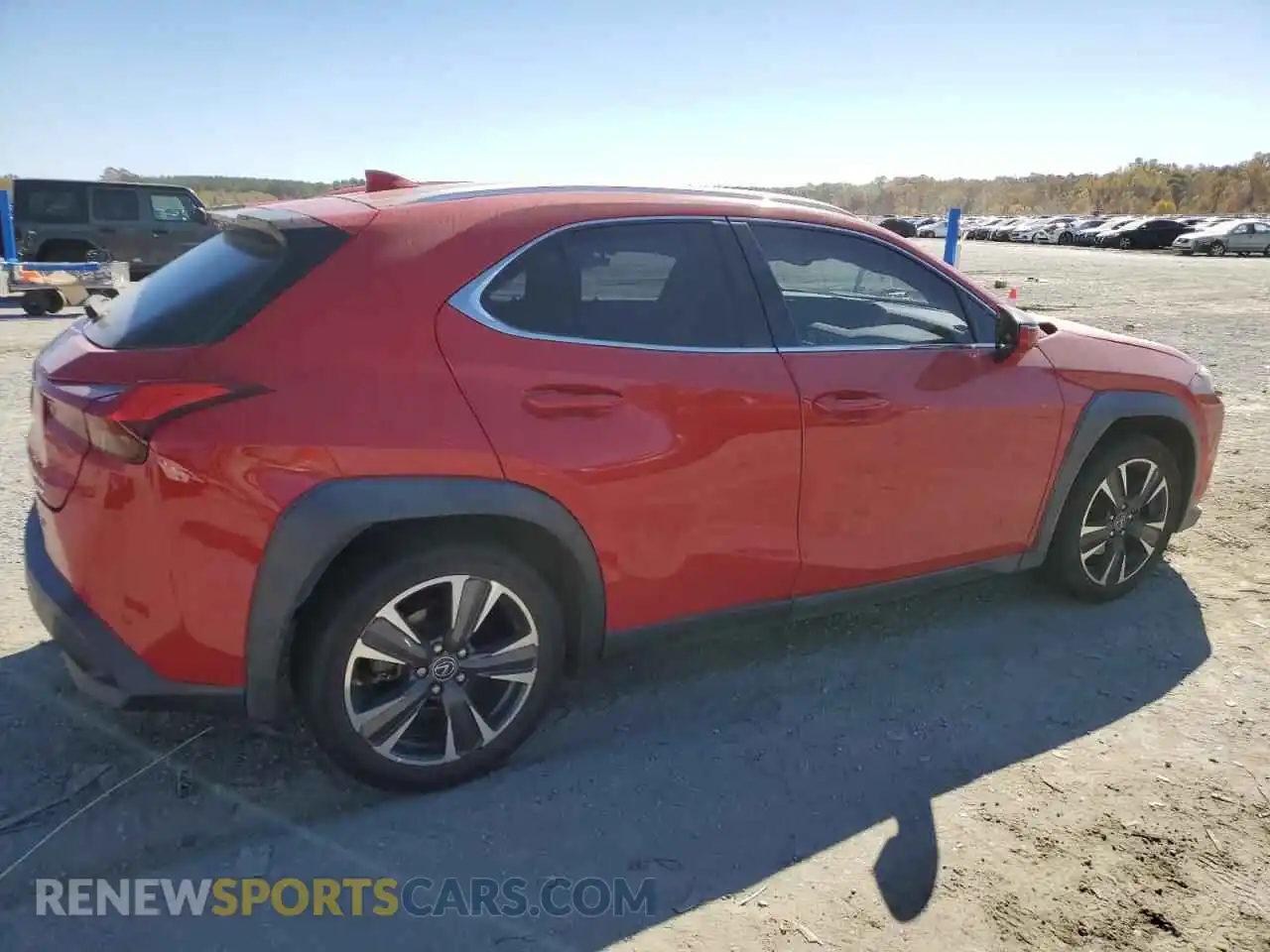 3 Photograph of a damaged car JTHP3JBH8M2041905 LEXUS UX 200 2021